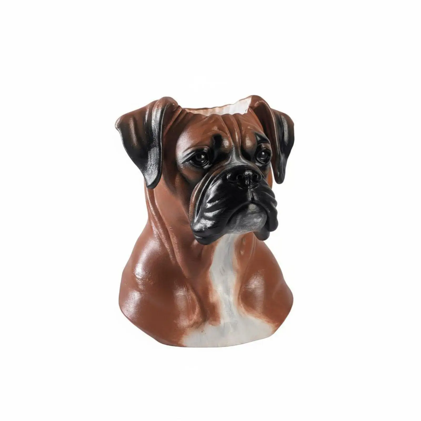 Canine Plant Pot Decorative Resin Dog Planter Easy to Clean for Living Room