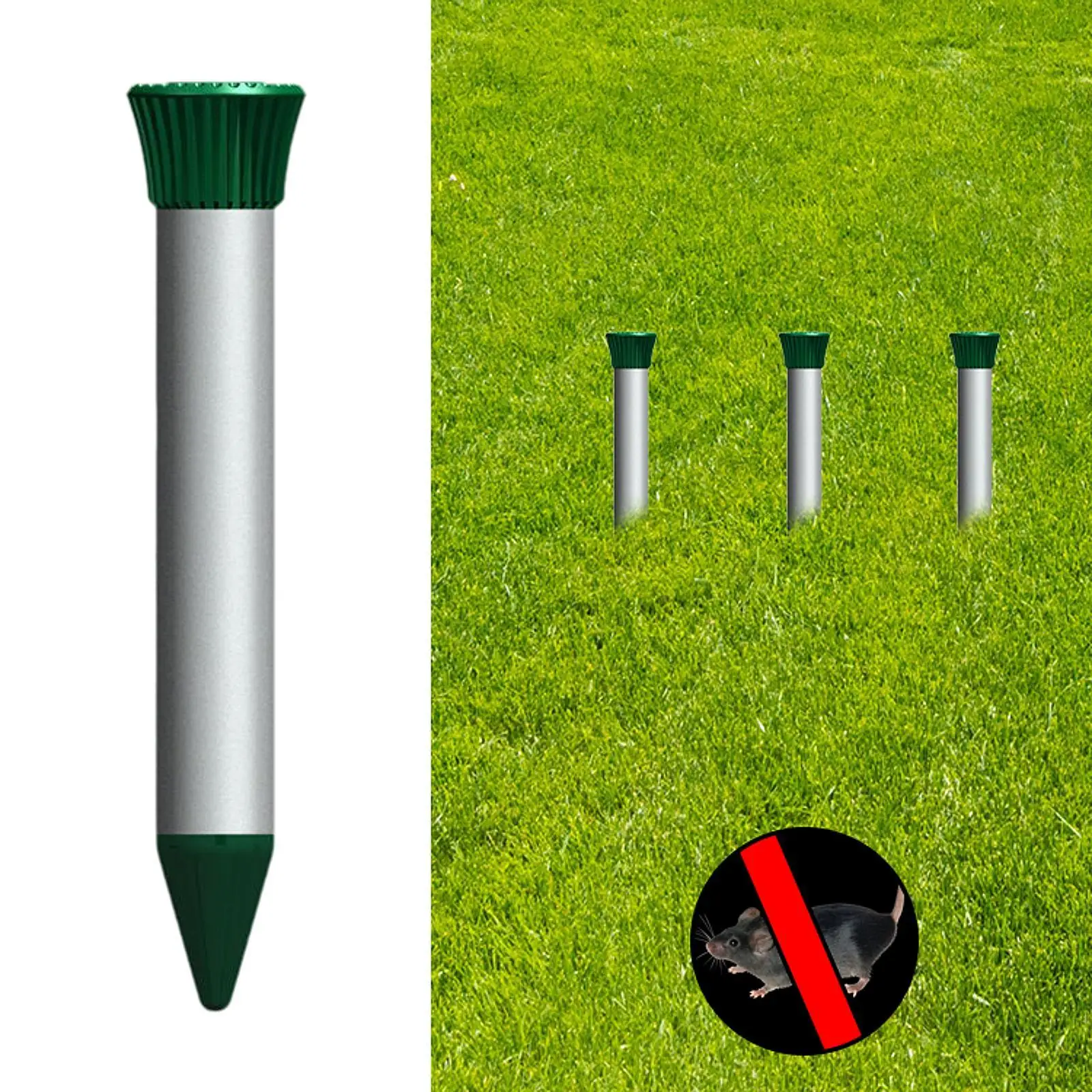 

Portable Mice Expelling Rainproof for Outdoor Lawns for Yard Farmyard Farm