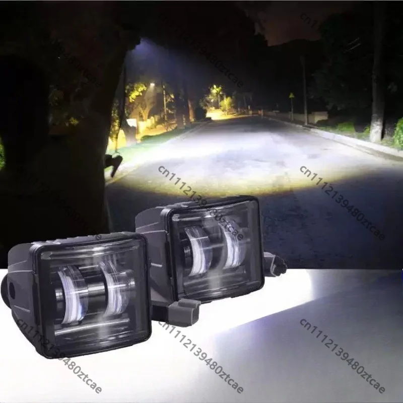 High‑Brightness Dragon‑Style Modified Spotlight for Car,A‑pillar Grille Light for SUV,Auxiliary Driving Light for Motorcycle