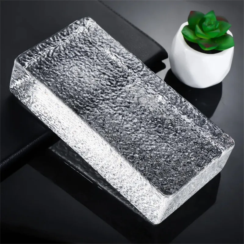 

【Factory Price】Super White Glass Brick Crystal Brick Partition Wall Living Room Transparent Solid Brick