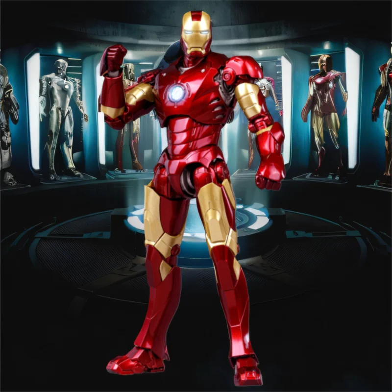 

Fondjoy Marvel Iron Man MK3 DIY Assemble Toy Iron Man Model 15cm ABS Material 1/12 Scale Action Figures Toy Boys Birthday Gifts