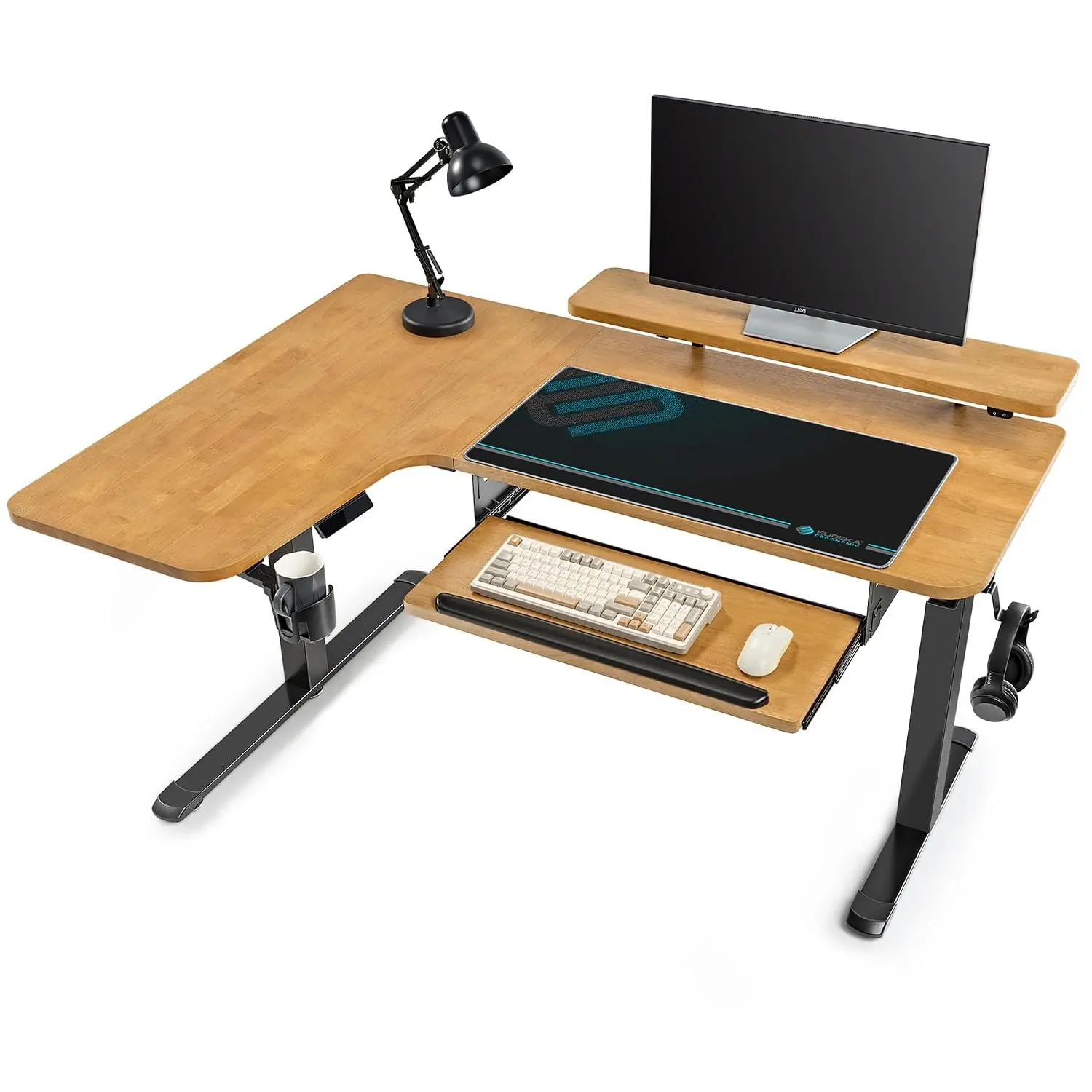 L-Shaped Electric Standing Desk,61