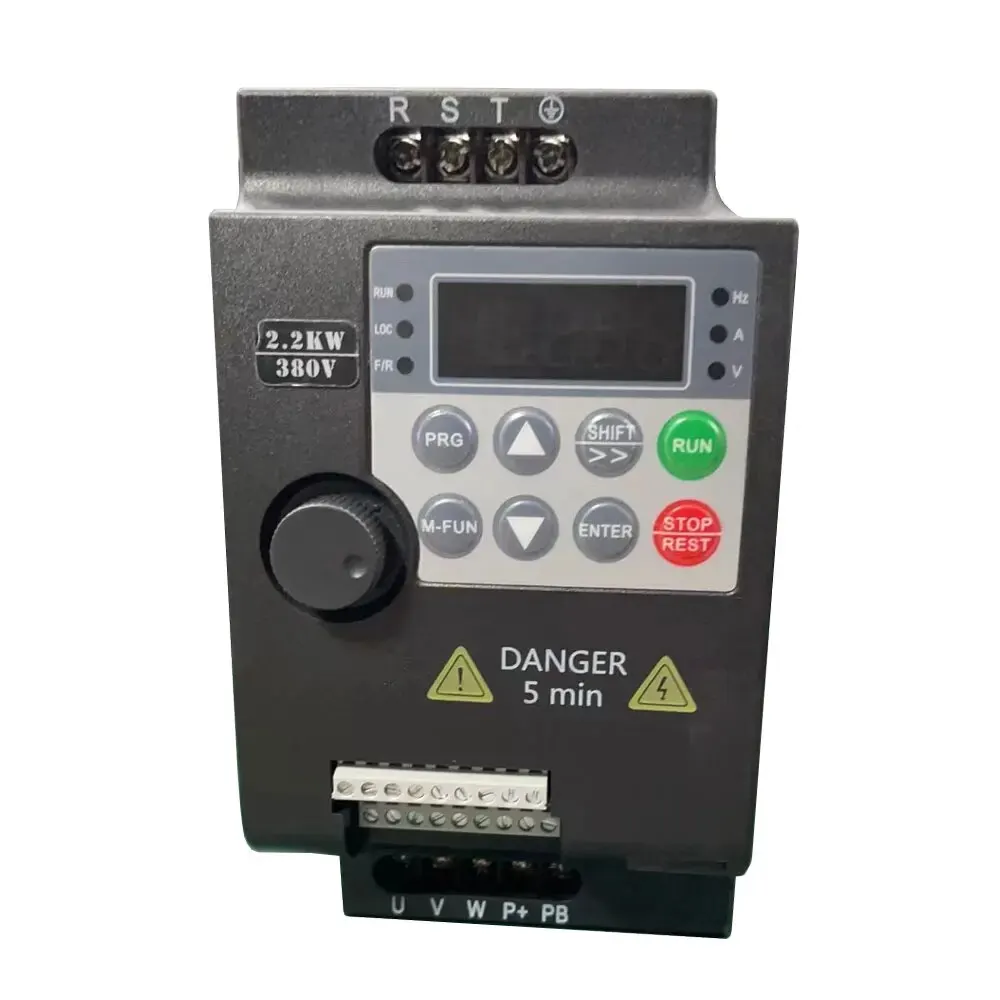 220V 0.75KW/1.5KW/2.2KW 1HP/2HP/3HP Economical Mini VFD Variable Frequency Drive Converter for Motor Speed Control Inverter