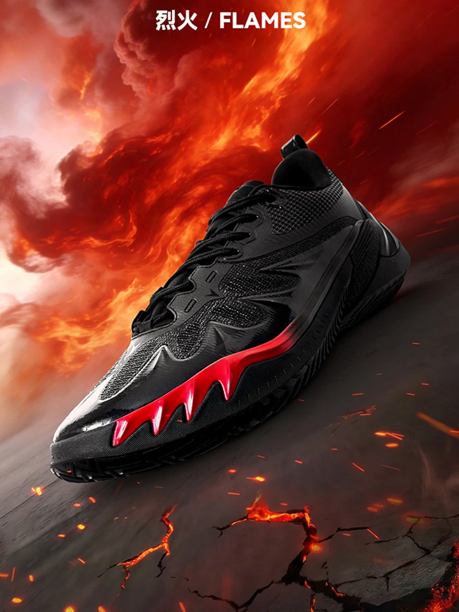 RIGORER Austin Reaves Scarpe da basket da uomo AR3 'Flame' Vision Pro con supporto in fibra di carbonio e TPU Z325360911-5