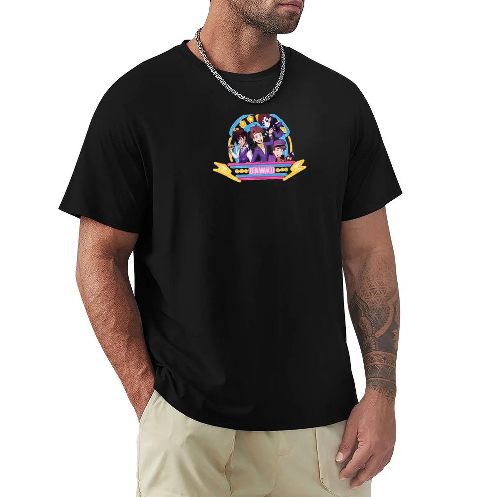 

Dawko Gaming T-Shirt cute tops quick-drying clothes Short sleeve tee men