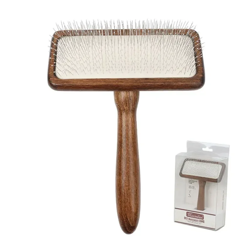 Pet Cat Hair Brush Air Cushion Cat Comb Grooming Hair Remove Dog Brush Stainless Steel Comb for Long Hair Dogs Cleaning Supplies