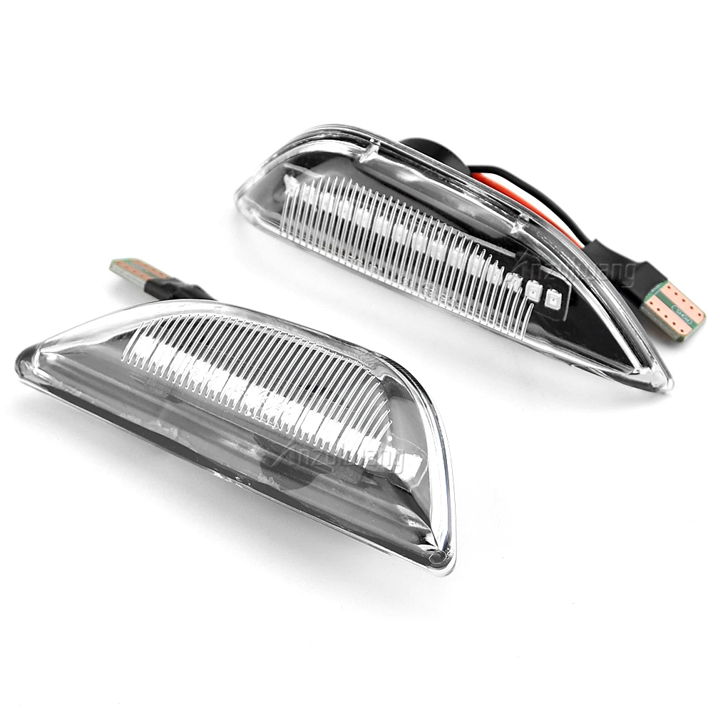 For Opel Mokka X Chevrolet Trax Buick Encore Car-Styling Dynamic Side Marker Turn Signal Light 2x Led Sequential Blinker Lamp