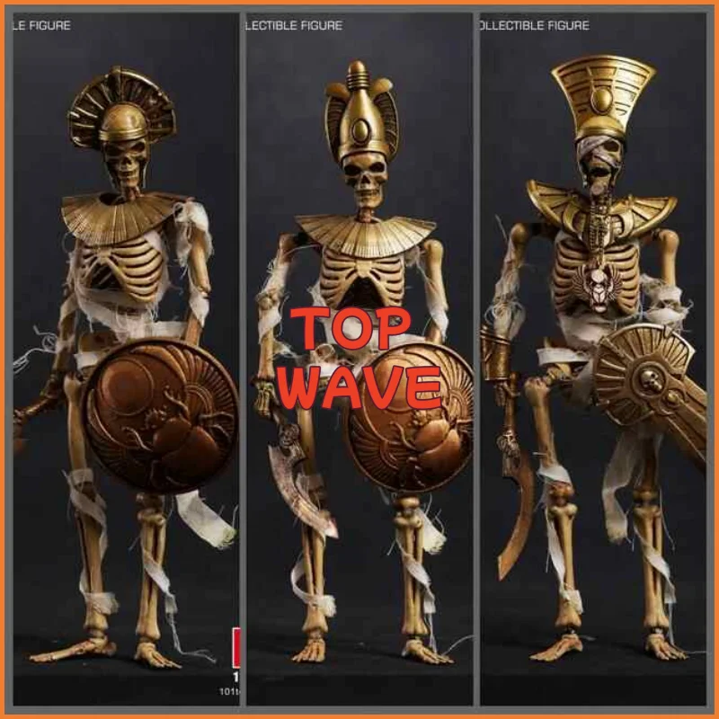 

2025 New In Stock 101TOYS 1/12 Scale Skull Skeleton Raw Material ES001-ES002 Collectible Action Figure Toy for Hobbyists Gift