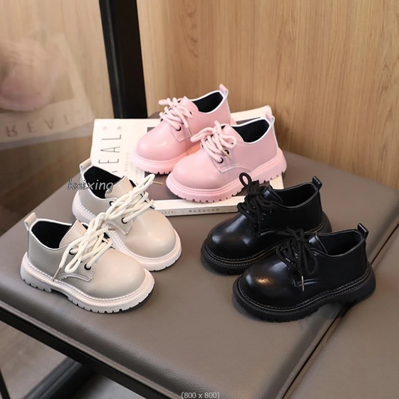 Ragazzi ragazze moda scarpe in pelle bambini nuovo stile Oxfords bambini appartamenti per la festa della scuola del bambino scarpe formali in pelle