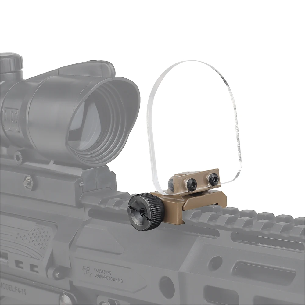 New QD sight lens Protection lens dual Color lens Folding Design lens Protection Accessories