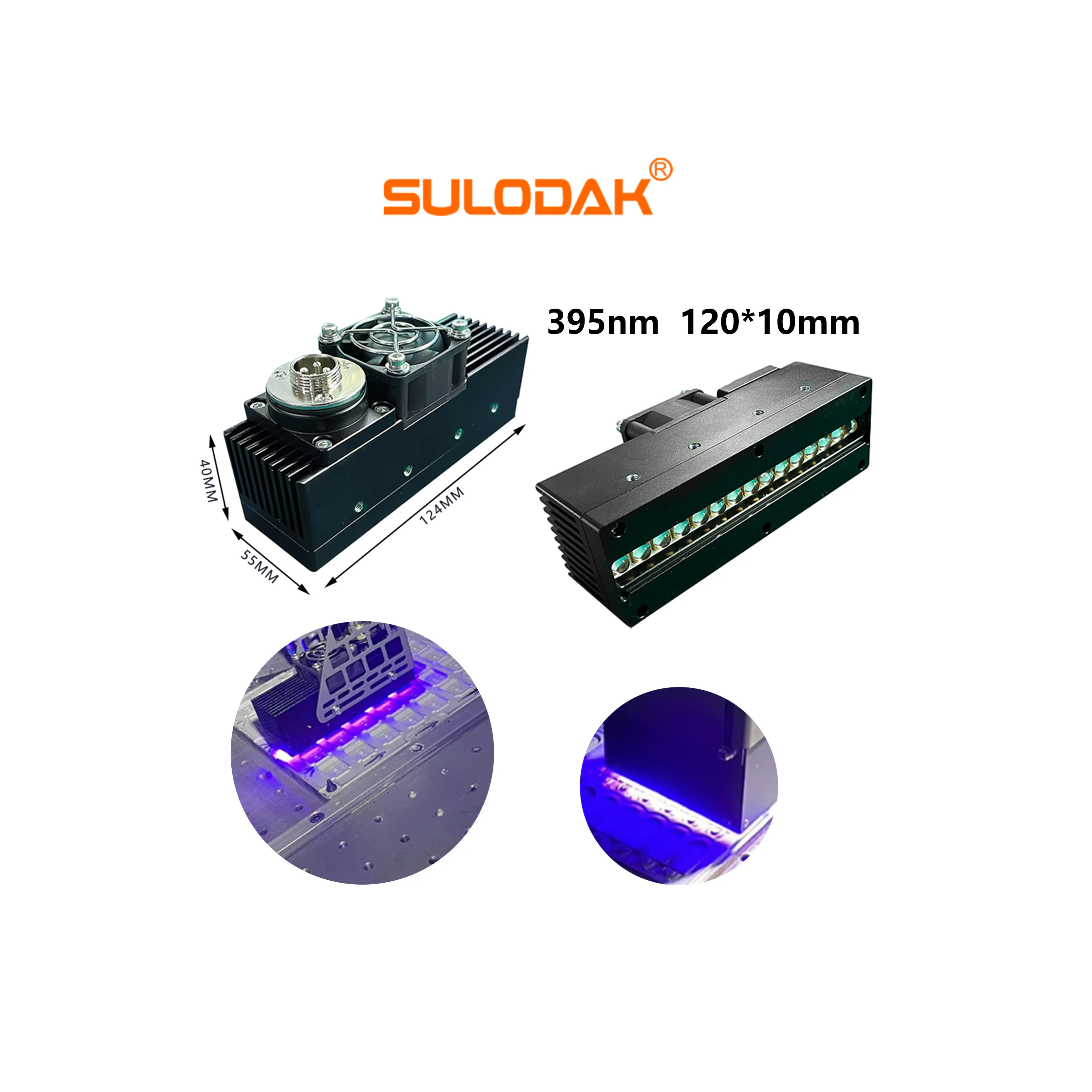 

Industrial LED Curing Lamp 395nm For PVC Doll Pre Curing Resin Solder Mask Electronic Glue Photoreaction Shadowless