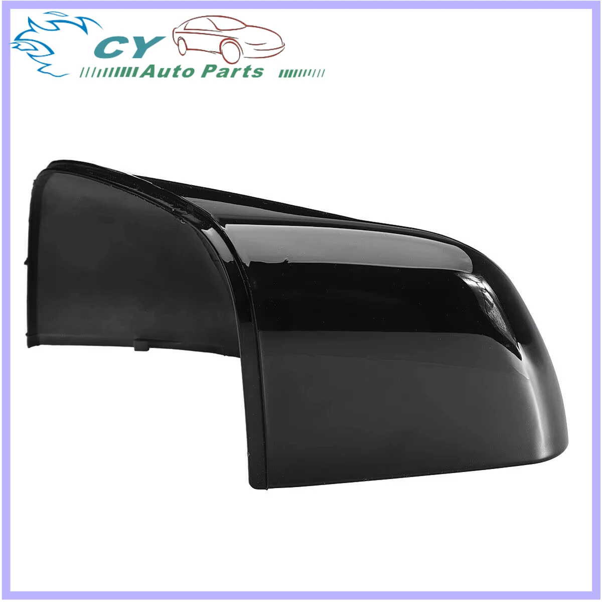

For Land Rover Freelander 2 Discovery 4 Range Rover Sport 2010-2014 Reverse Mirror Case Rearview Mirror Case Shine Black