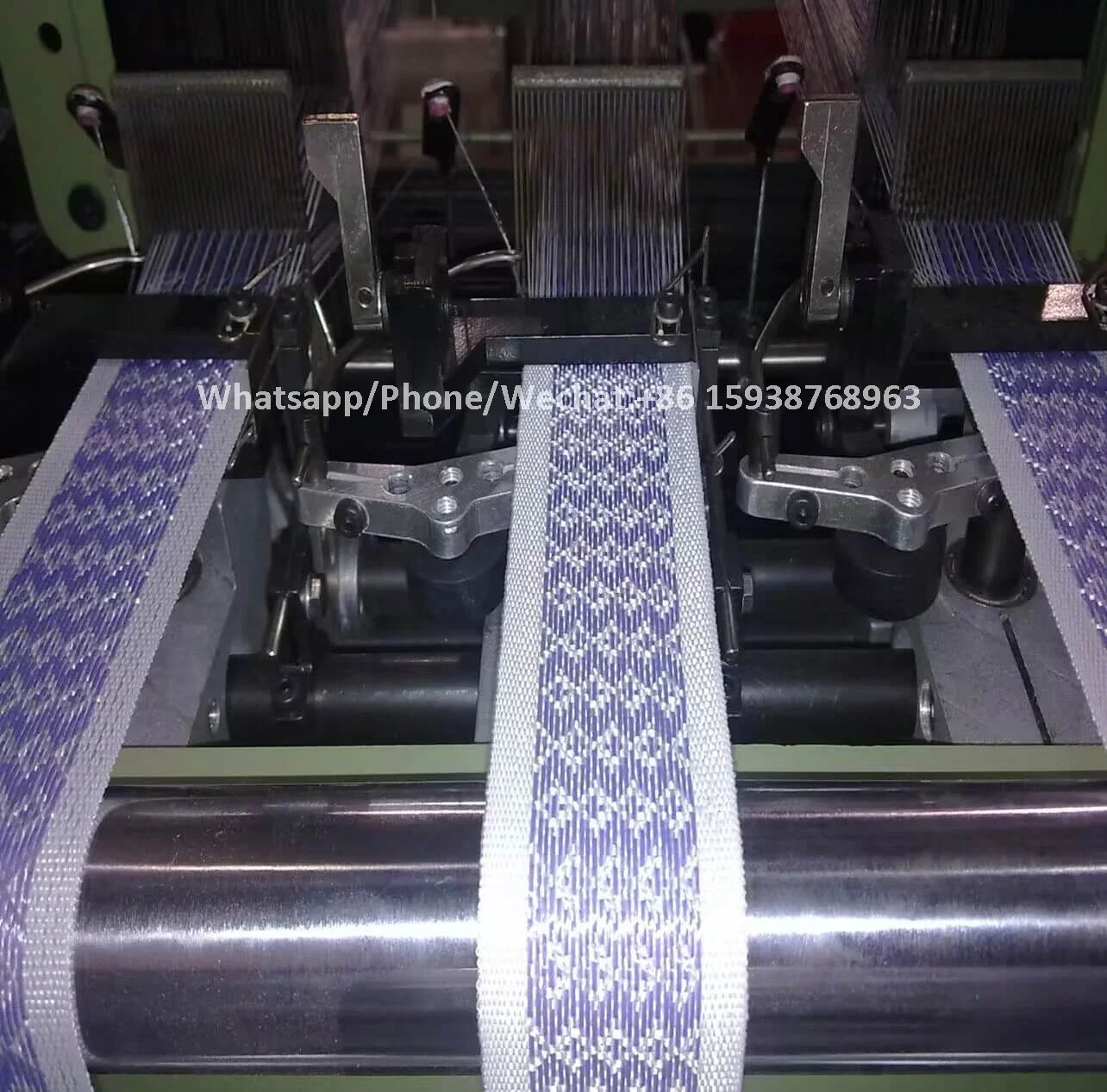 High Speed Textile Narrow Fabric Shuttleless  Looms Belt Webbing Lace Cotton Tape Weaving Machine