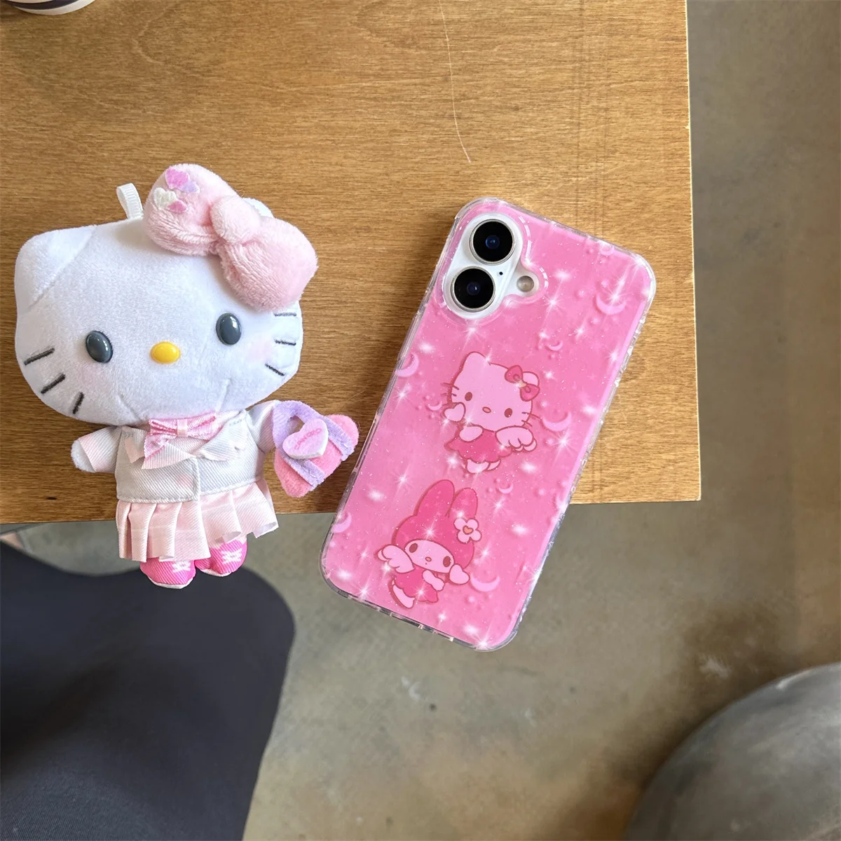 

New Cute Cartoon Fashion Girls Phone Case For iPhone 16 15 14 13 Pro Max fundas iphone 15 case Protective cover