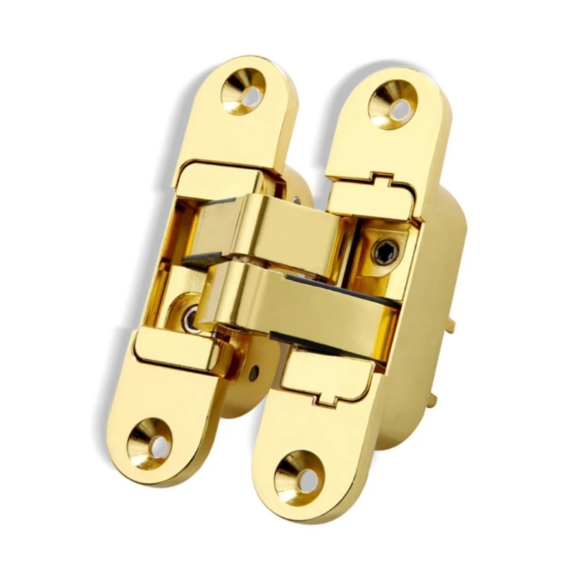 

Invisible Door Hinges 180 Degree Swing Concealed Hinge Zincs Alloy Butt Hinge Dropship