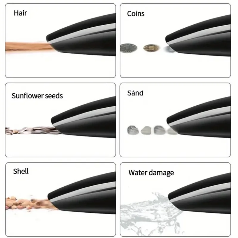 5500PA 12V Car Vacuum Cleaner, Portable Dry/Wet Cleaner for Dust, Pet Hair, Spills, Compact Design