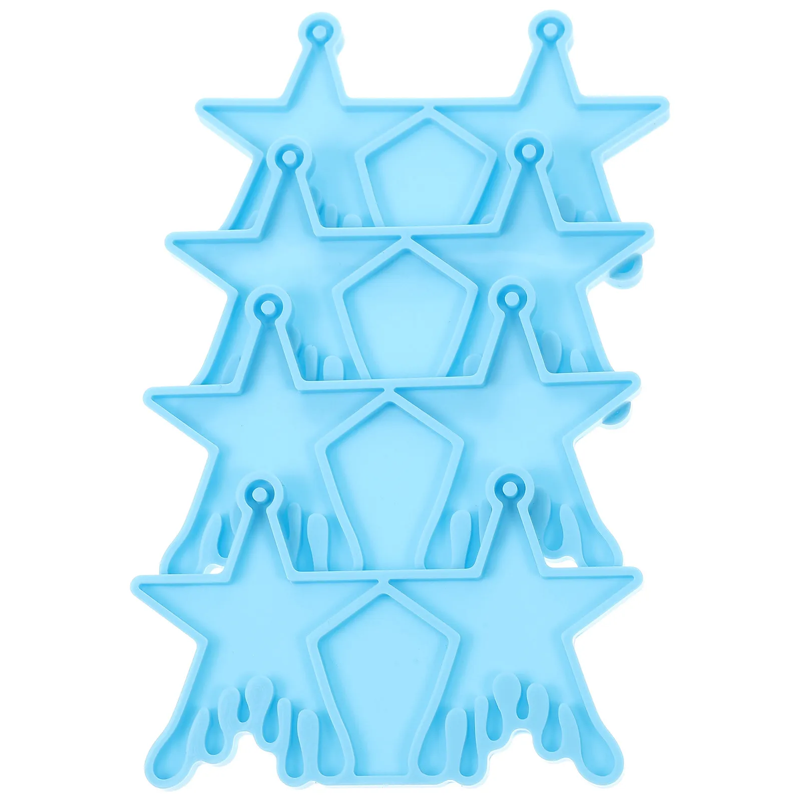 

Набор из 4 силиконовых форм для серег в милом стиле, для изготовления ювелирных изделий своими руками, форм для литья подвесок, брелоков и проектов из смолы