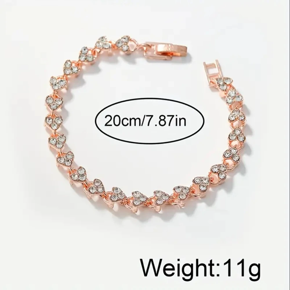 طقم ساعة كوارتز نسائية من الفولاذ المقاوم للصدأ ، سوار مجاني ، قلب المحيط ، ساعة ضيقة غير رسمية ، 2 *