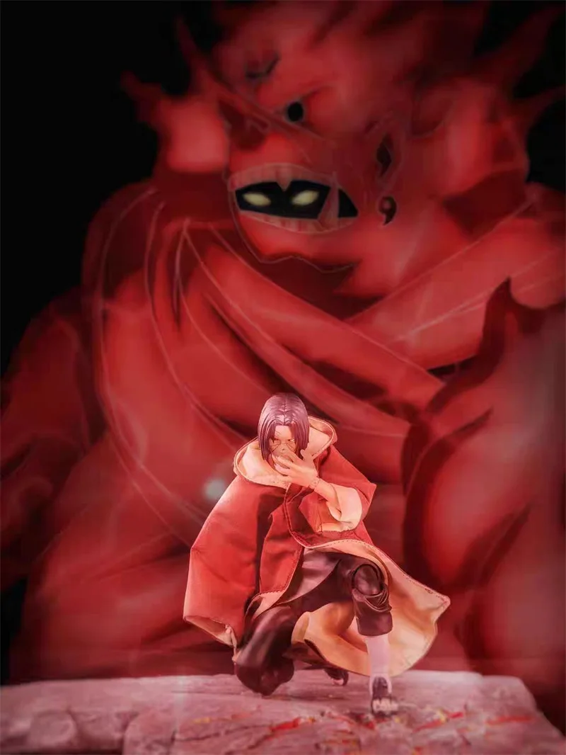 1/12 مقياس كلاسيكي أنيمي شياو منظمة Uchiha Itachi القاحل التناسخ رداء صالح 6 "shf عمل الشكل نموذج الجسم