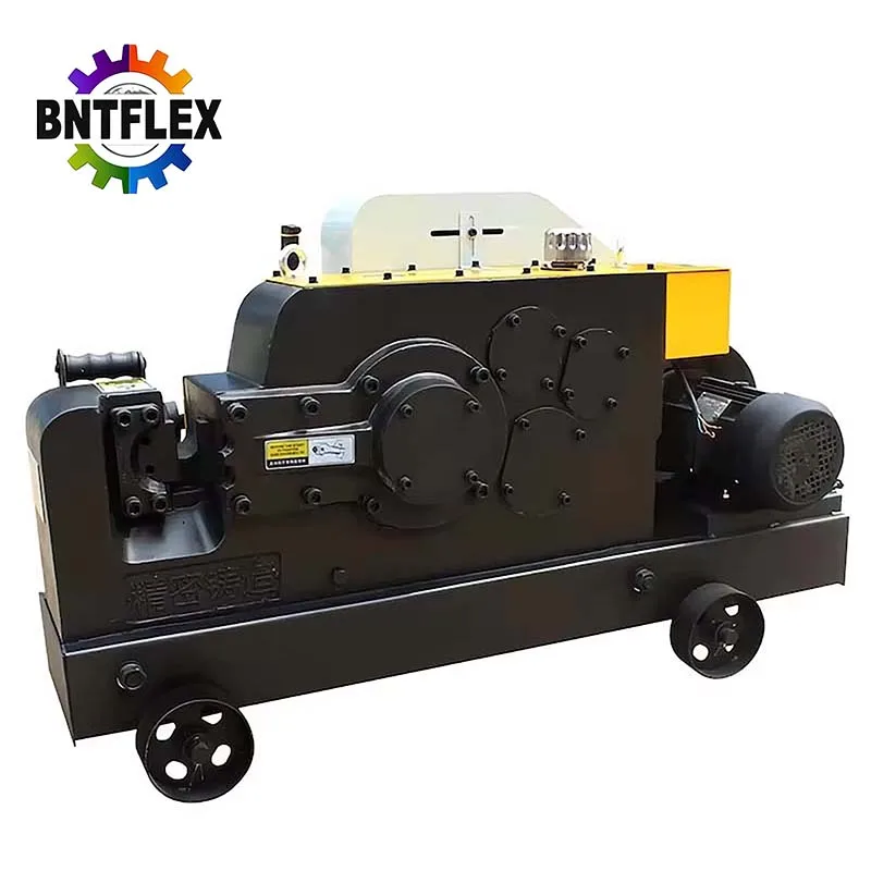 Customized 4Kw 380V round Flat Angle Manual Rebar Cutting Machine Iron Bar Cutter for Rubber Product Making