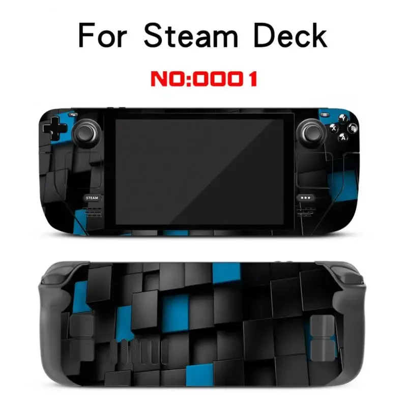 No Trace Stickers Effective Protection Dust-proof 1 Set High-quality Anti-fingerprint For Steam Deck Console Protective Cover