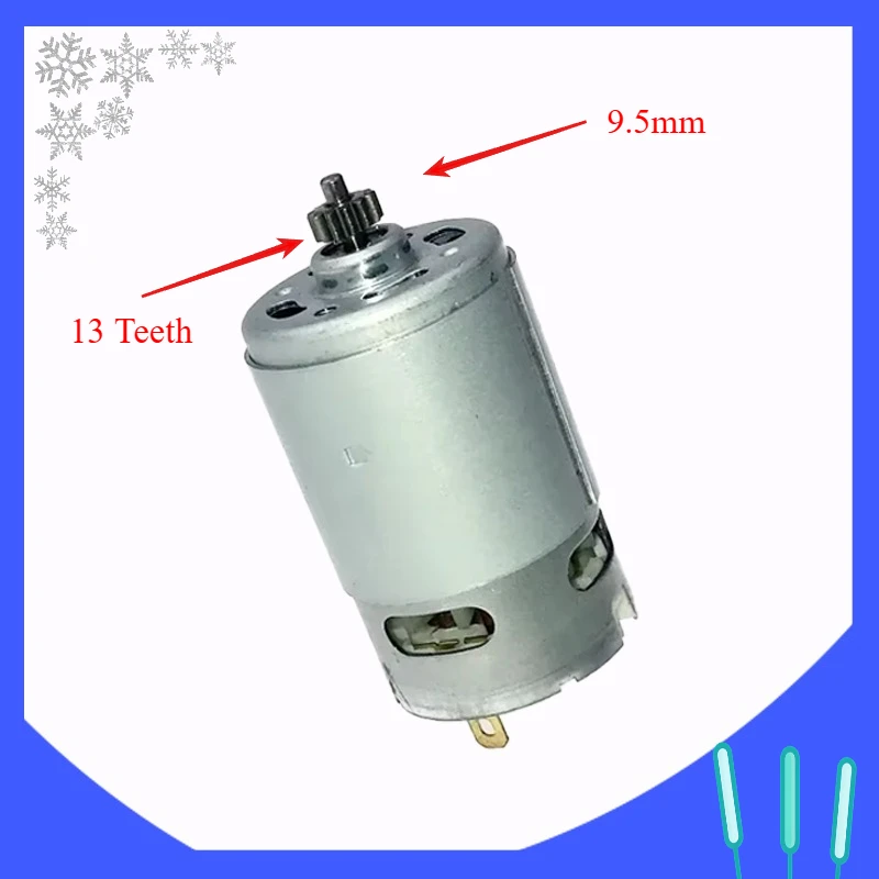 DC RS550 12V 13 Teeth Motor for BOSCH Cordless Electric Drill Screwdriver GSR GSB 12V-15 Spare Parts