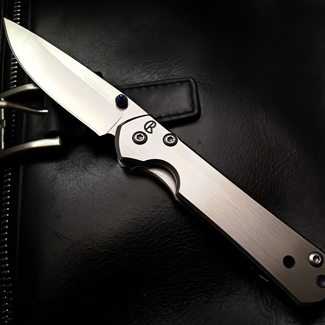 Chris Reeves Folding Knife, Outdoor Multifunctional Knife, Tactical Folding Knife Made of High Hardness Stainless Steel Knives