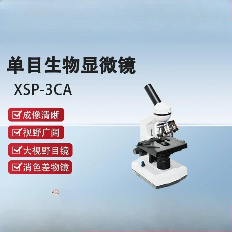 XSP-3CA Monocular Biological Microscope, Practical and Easy to Use