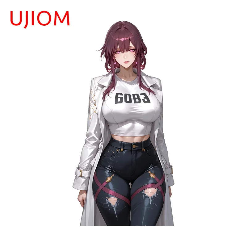 UJIOM Honkai Star Rail Kafka Seductive Girl Wall Sticker Amusing Occlusion Scratch Decal Suitable For Surfboard Skateboard Decor