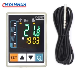 C-599T Four Time Timed Heating Temperature Controller With Adjustable Temperature Control Switch