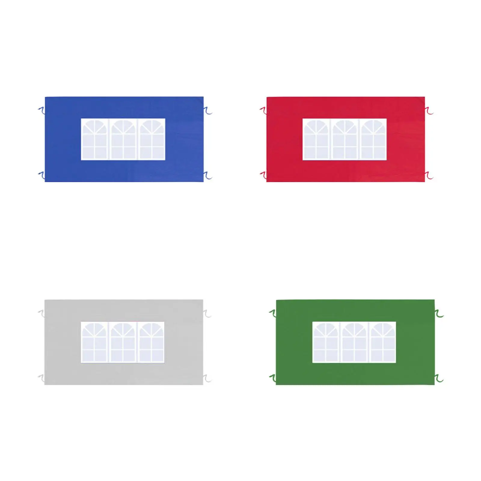 Боковая стенка с навесом, палатка, боковая стенка 300 см x 200 см, брезент, водонепроницаемая солнечная стенка с окном для тента, павильона, садового мероприятия