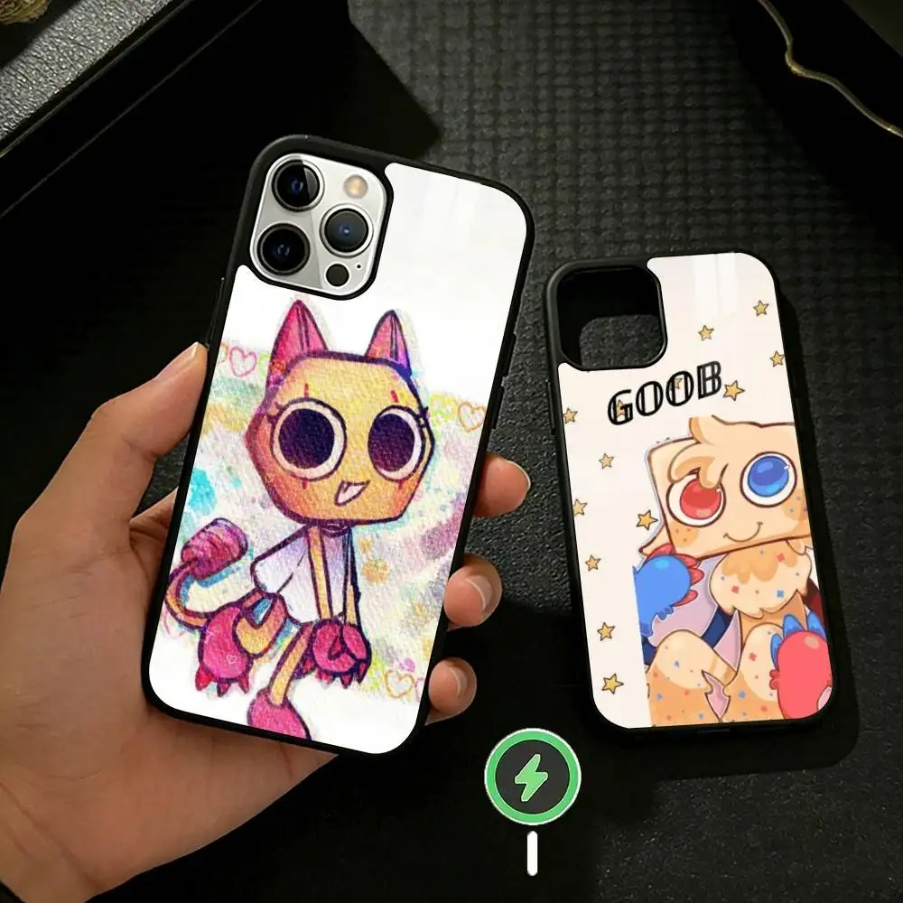 

Cartoon Goob Dandys World Phone Case For iPhone 17,16,15,14,13,12,Plus,Pro,Max For Magnetic Wireless Charge
