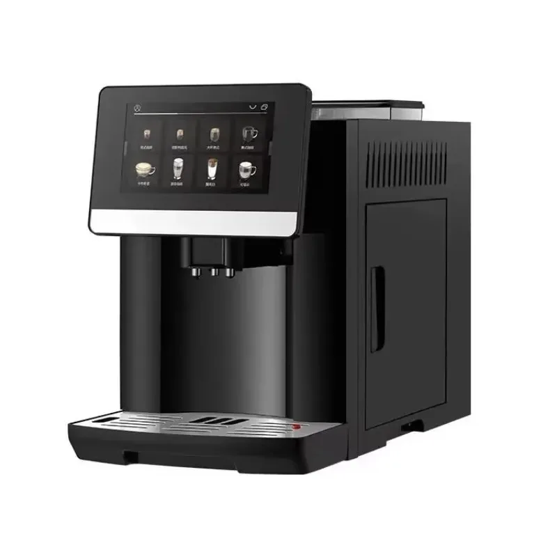 2026 New Fully Automatic Bean To Cup Coffee Machine 7 Inch Touch Screen With French Language For Hotel Household