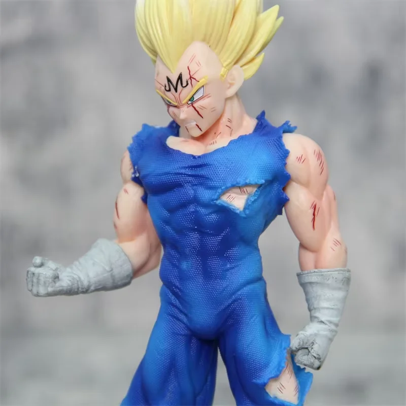 Figurines Dragon Ball Z Majin Vegeta de 20CM, jouets Anime DBZ Super Saiyan GK, Collection d'action, poupées modèles en PVC, cadeaux d'anniversaire pour enfants
