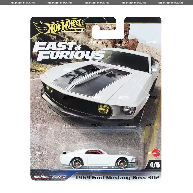 Hot Wheels Premium Fast & Furious Car, 1/64 Alliage, BMW, Toyota, Nissan, Silvia Ford, Gran Tor37, Mustang, Jouets pour garçons, Vrais coureurs,