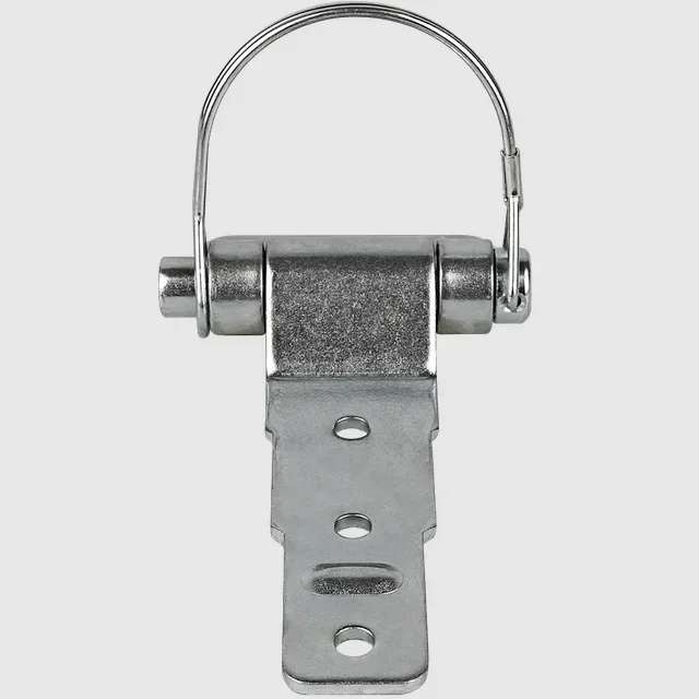 1Pc Trailer D-Type Pin Hinge Steel Galvanized Detachable Hinge For Trucks RVs Trailers And Ship Removable Bolt Fittings Hardware