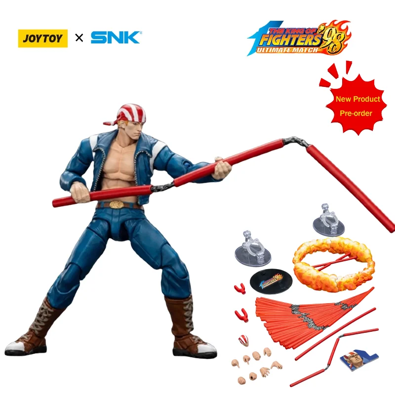 Предзаказ: Коллекционная фигурка JOYTOY SNK KOF '98 UM '97 Special Team: Билли Кейн JT02618, масштаб 1:18, модель аниме-персонажа