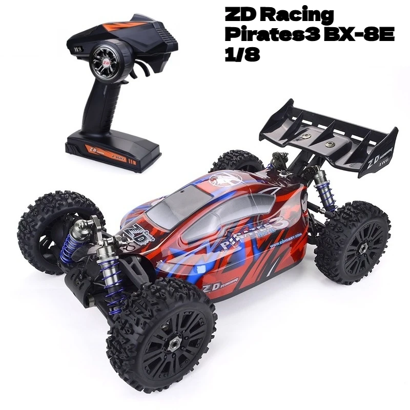 

1/8 08421 Zd Racing Большой радиоуправляемый автомобиль Pirates3 Bx-8e 90 км/ч 4wd Бесщеточный электрический багги с дистанционным управлением Автомобиль с дистанционным управлением Радиоуправляемый гоночный автомобиль