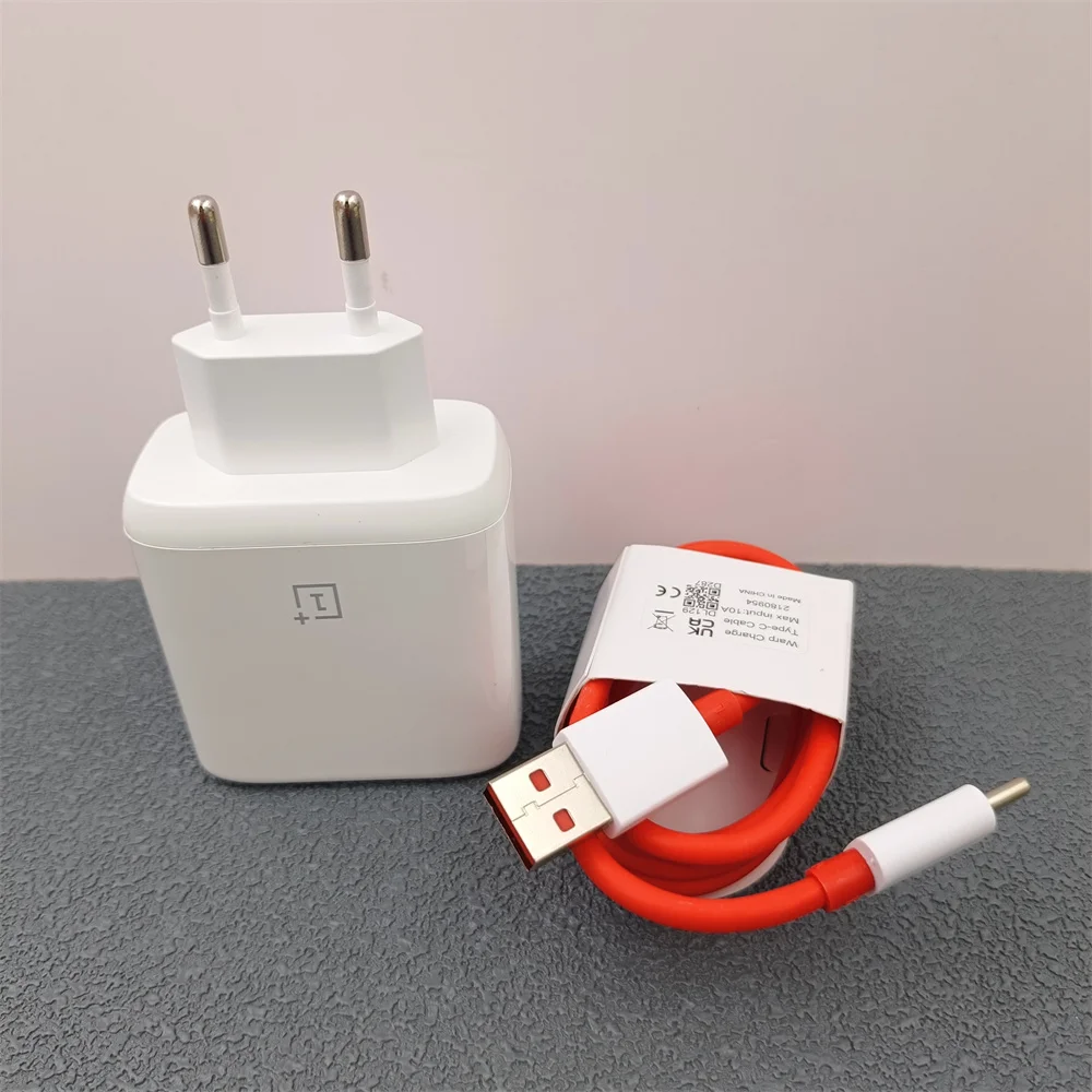 65W Fast Warp Charger For Oneplus 1+ 9 Pro 9R 8T 8 7T Pro 10R Nord 2 2T 3 CE2 N10 N100 N30 N20 EU Wa