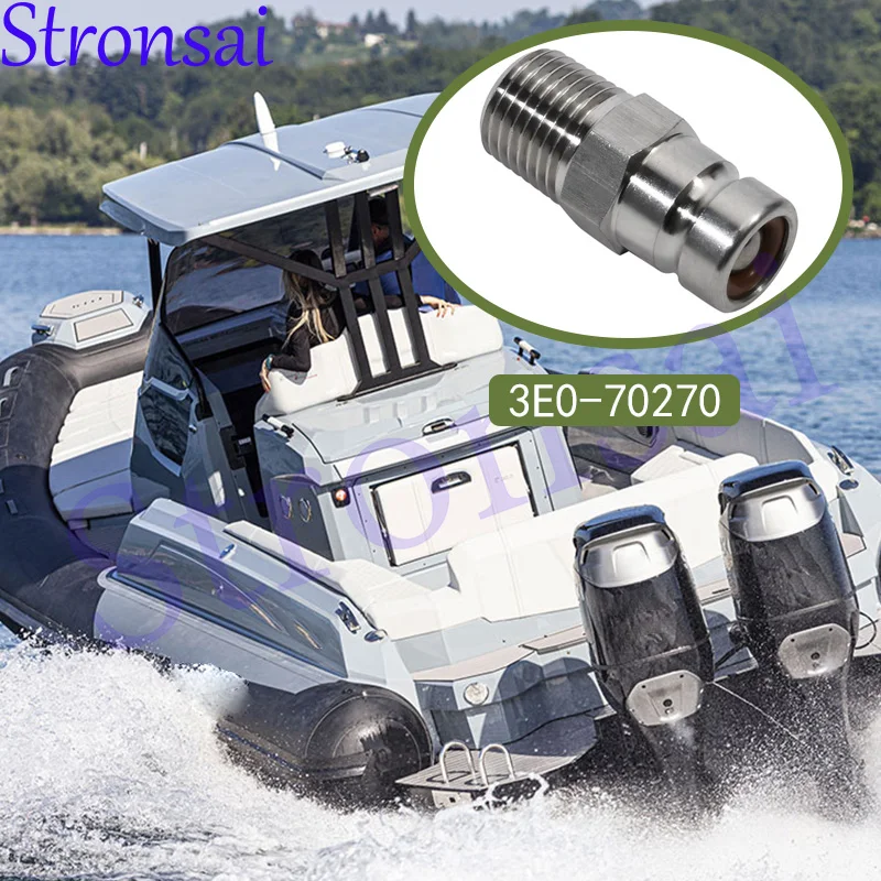 

3E0-70270-0 3E0702700 3E0702700M 9999800MA2 5040795 Мужской боковой топливный разъем бака для лодочного двигателя Nissan/Tohatsu/Evinrude Johnson