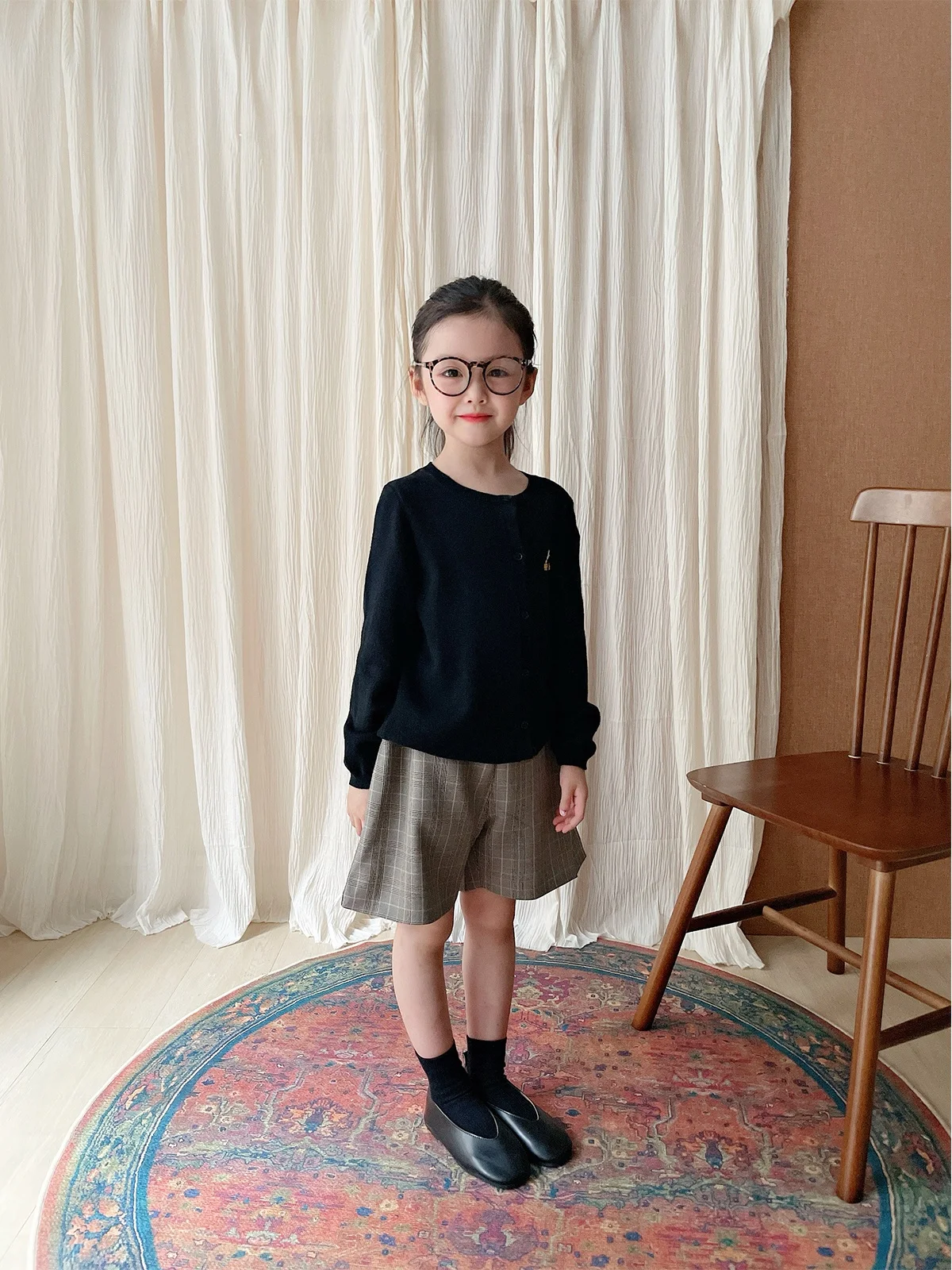 sueter-de-punto-negro-para-ninas-diseno-de-perlas-estilo-vintage-manga-larga-cuello-redondo-ropa-infantil-versatil-tela-de-algodon