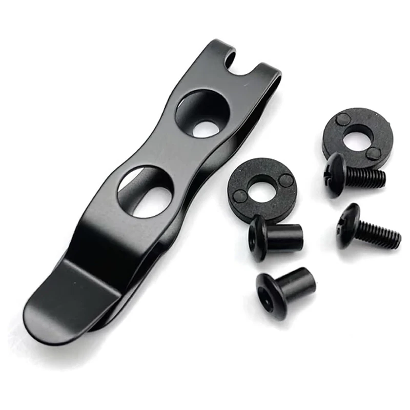 Belt Clip Knife Sheath, Metal Leather Waist Clip, Knife Clip Replacement, Universal Belt Clip,Leather Making Accessories