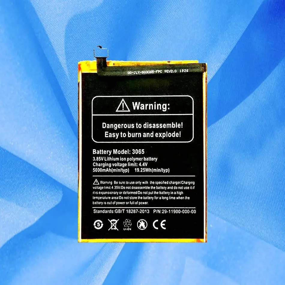 

5000Mah Mobile Phone Battery For Ulefone Armor 5 5S Long Lasting