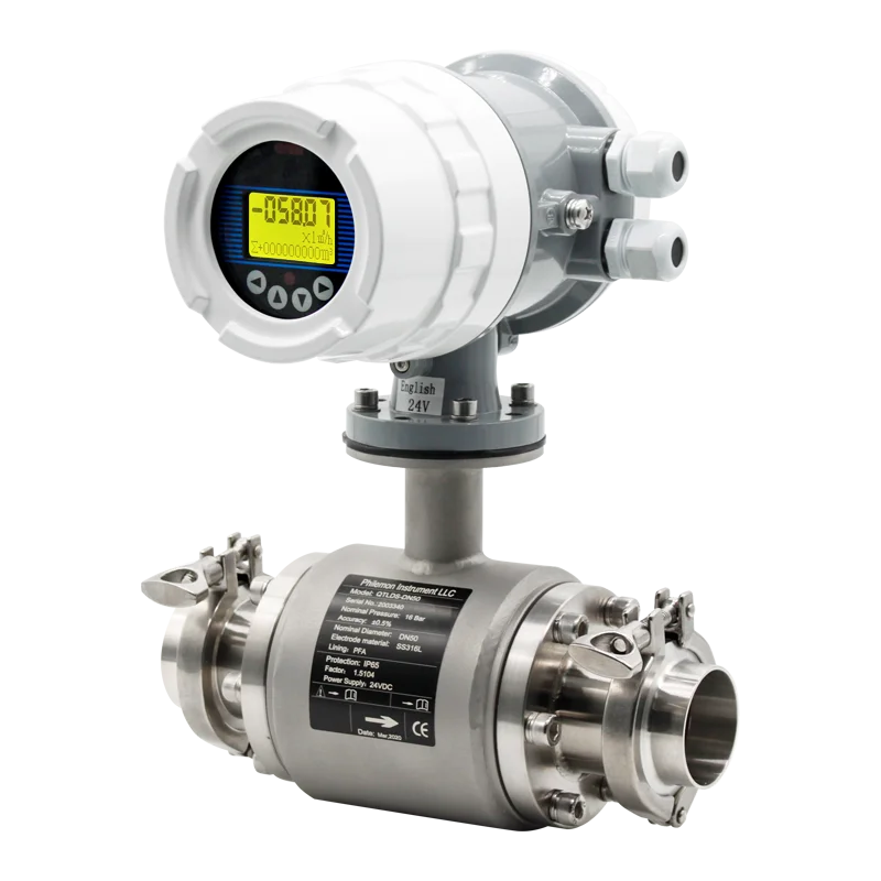 Flowmeter elektromagnet tri-clamp 3A