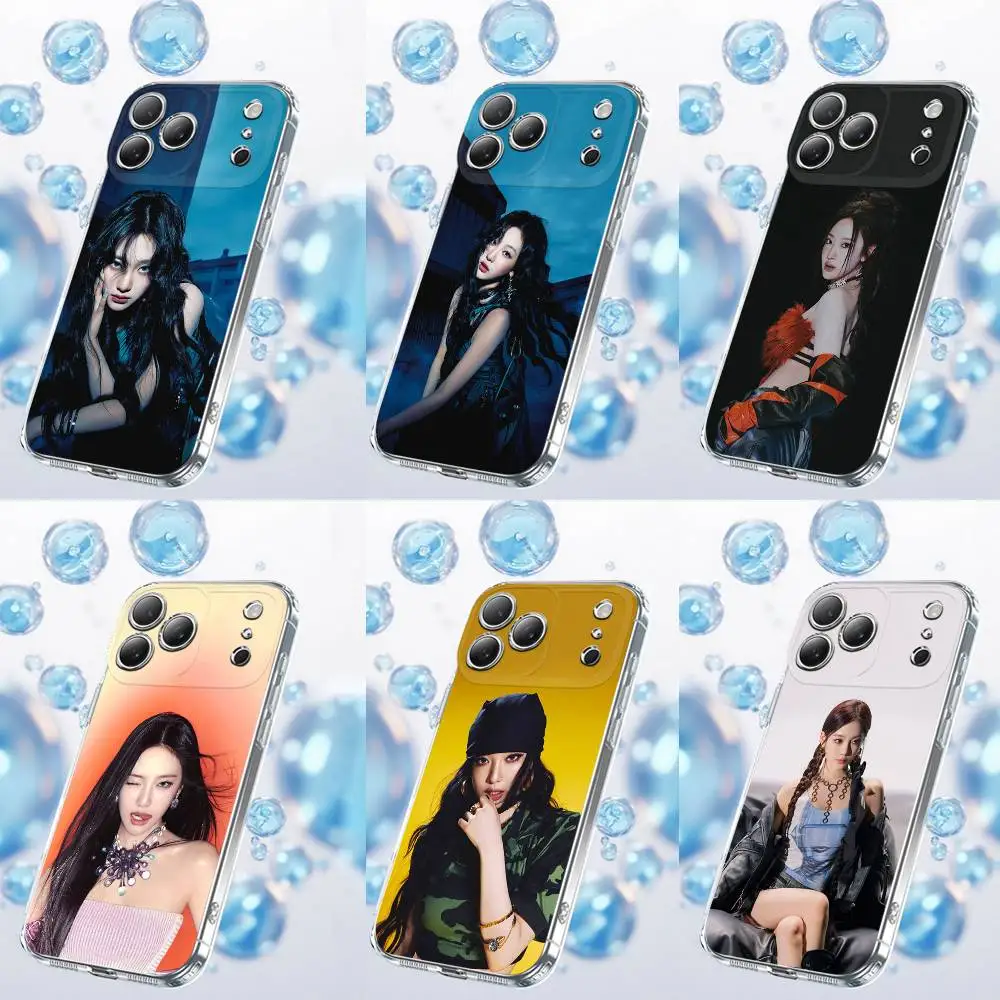 

Phone Case For iPhone 17,16,15,14,13,12,11 Plus,Pro,Max,Plus,E,Air,Mini Transparent N-Ningning N-Ning Yizhuo Cover