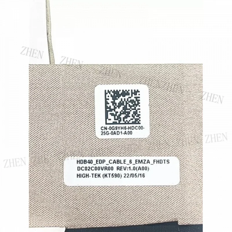 Y LCD EDP Touch Screen Cable 0G9YH6 HDB40 for Dell Latitude 7430 E7430 DC02C00VR00