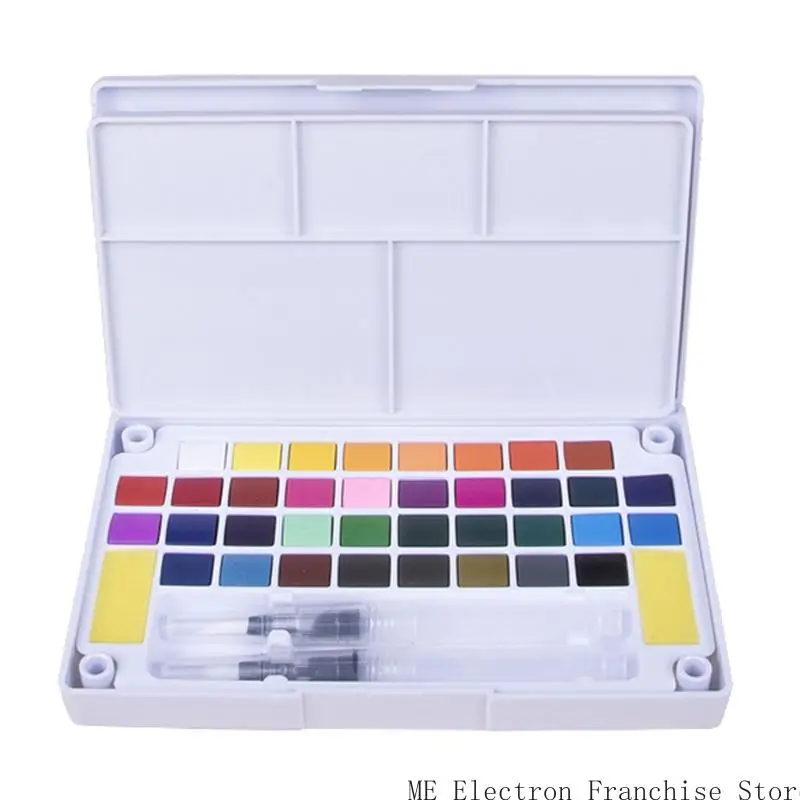T5EA 18/12/24/36/48 Colorido Conjunto aquarela fácil usar kits cor água viagem