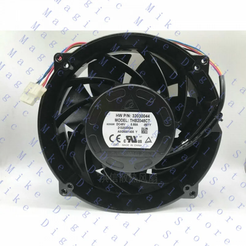 H  1 PCS FOR DELTA Fan THB2048CT DC 48V 5.88A 20070 20CM 4 Pin For HUA server