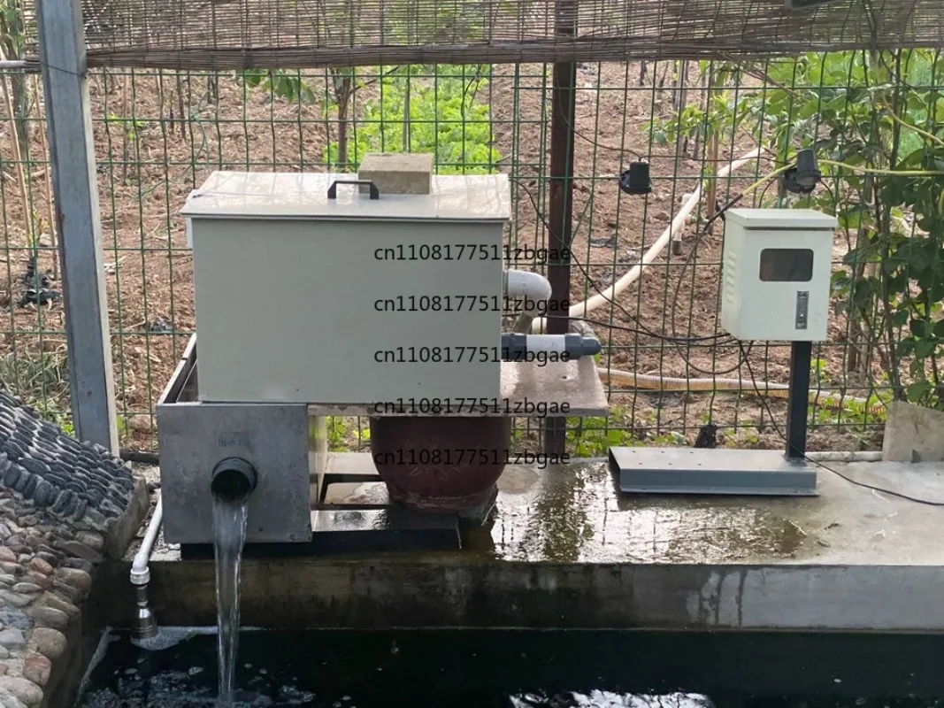 Biological Filtration System Fish Pond Water Treatment Micro Drum Filter Koi