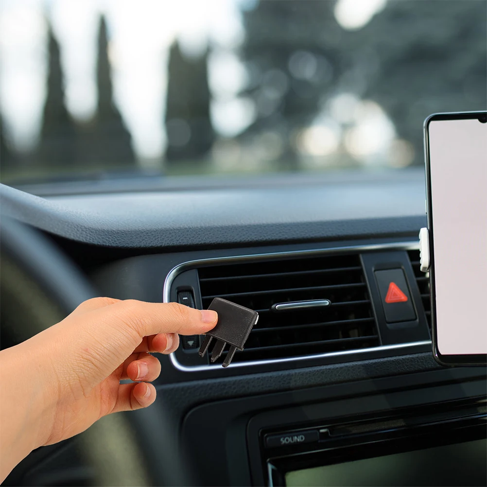 

Vent Blades Air Grille Outlet Tab Clip Conditioner Black Abs Conditioning Accessories Replacement